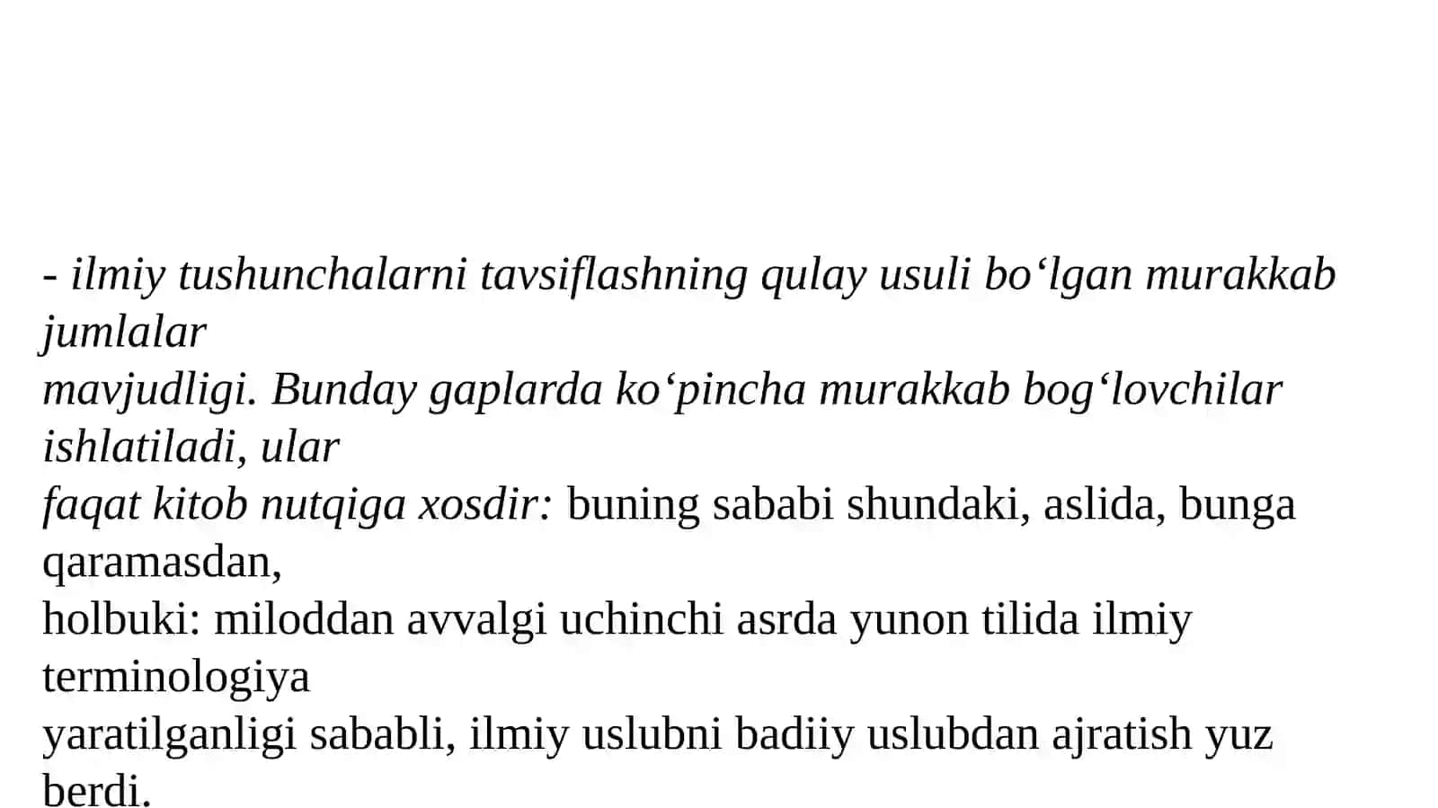 Ilmiyuslubjanrlari(esse,loyiha,doklad,tezis,kursishi) 4