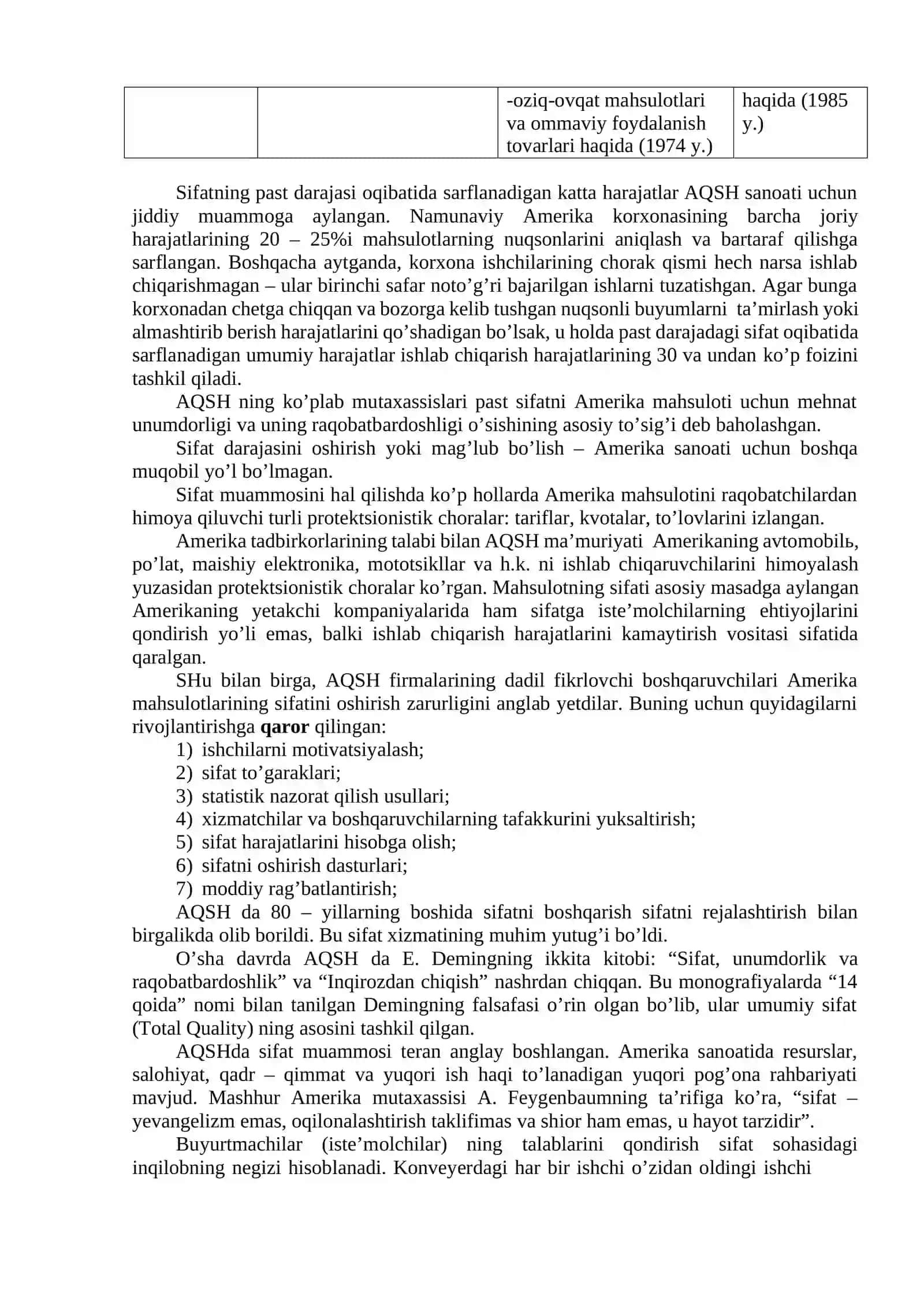 Sifat va Raqobatbardoshlik 4