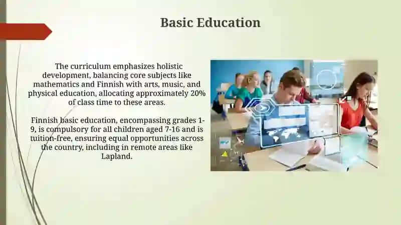 Education system of Finland 4