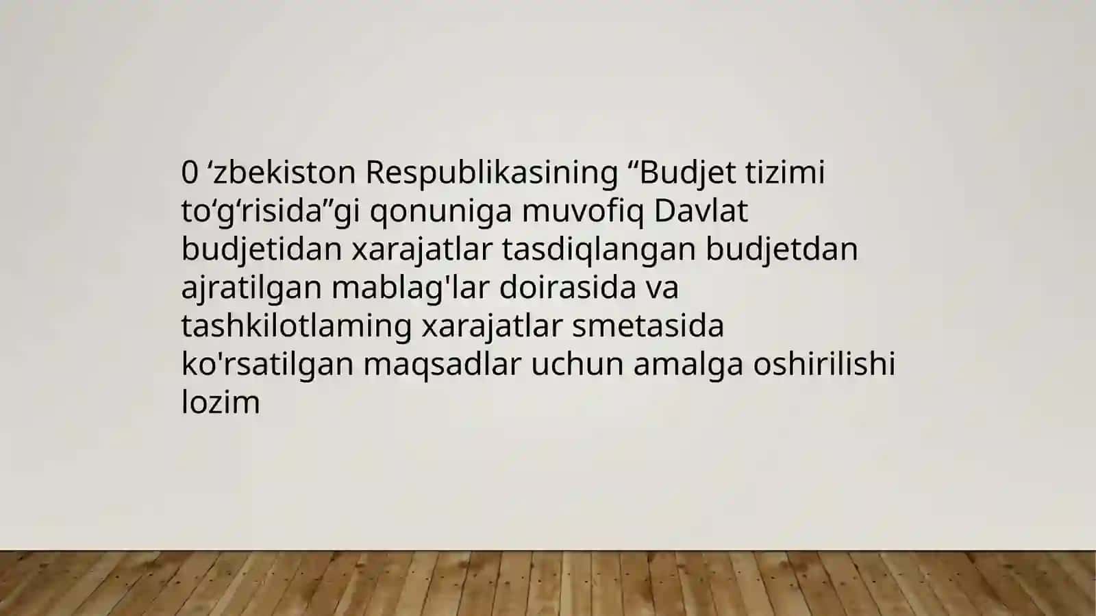 Byudjettashkilotlaridashtatlarjadvalivaularnituzishningxususiyatlari 4