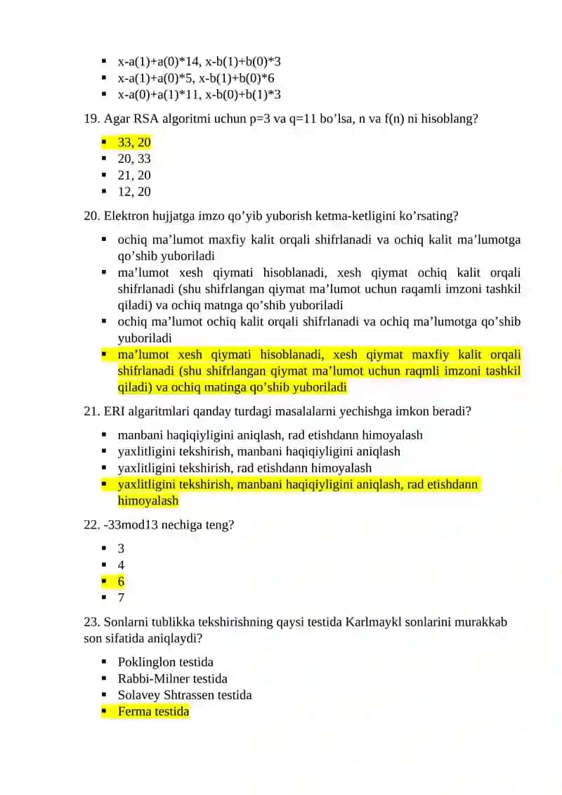 RSA algoritmi 4