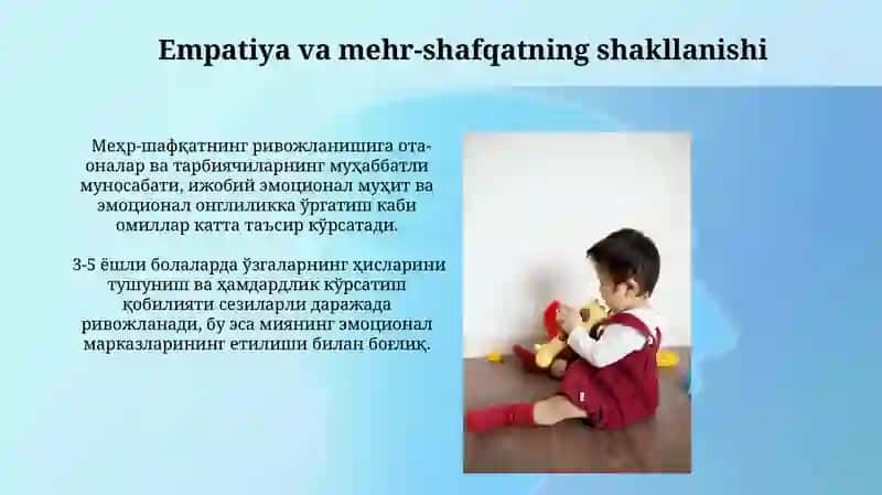 Maktabgacha yoshda oliy hislarning rivojlanishi 4