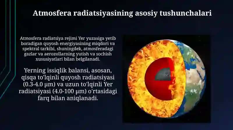 Atmosferaning radiatsiya rejimi 4
