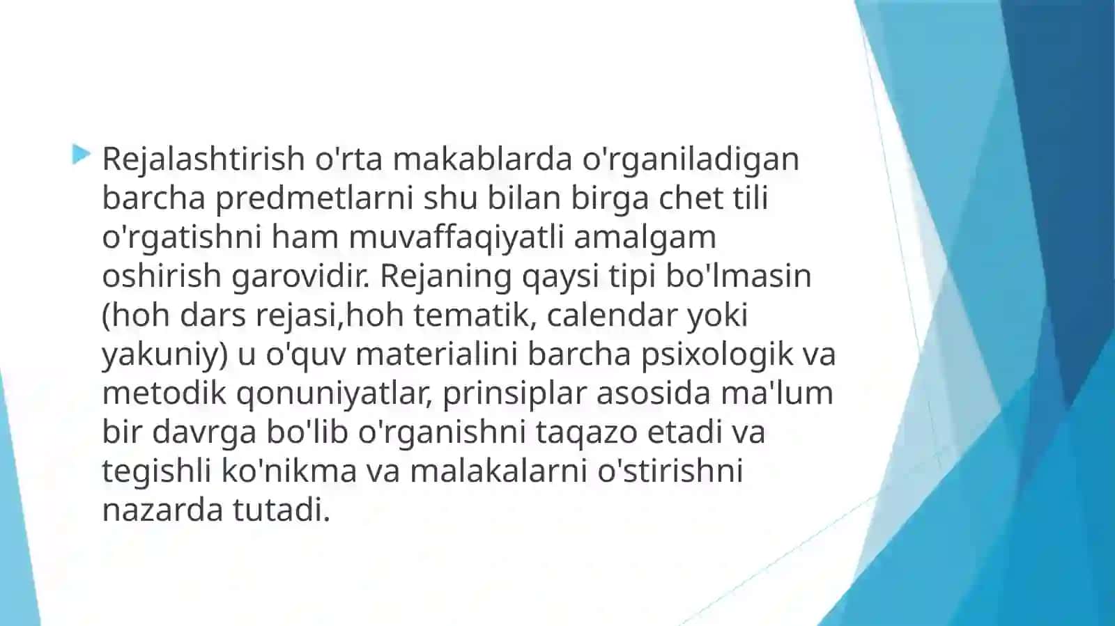 Ertalabgi sayrni rejalashtirish plan-konspektni tuzish 4