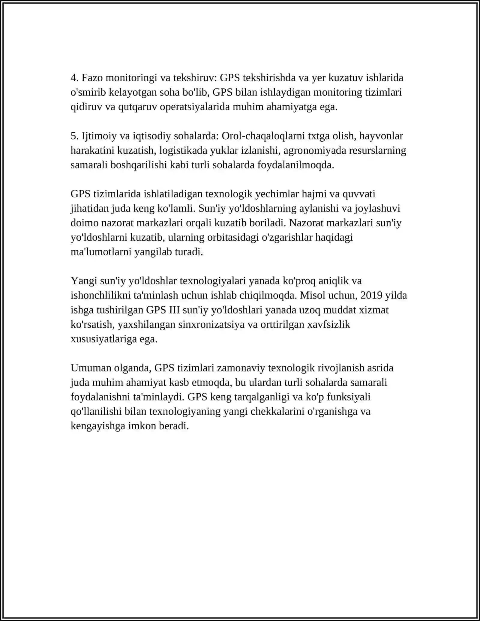 TELEMATIKADA QÔLLANILADIGAN TEXNIKA VA JIHOZLAR 4