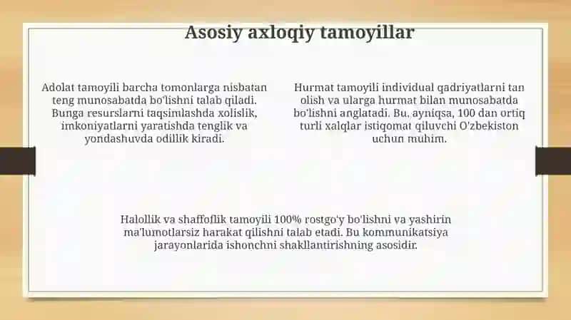 Kommunikatsiya madaniyatida axloqiy me'yorlar 4