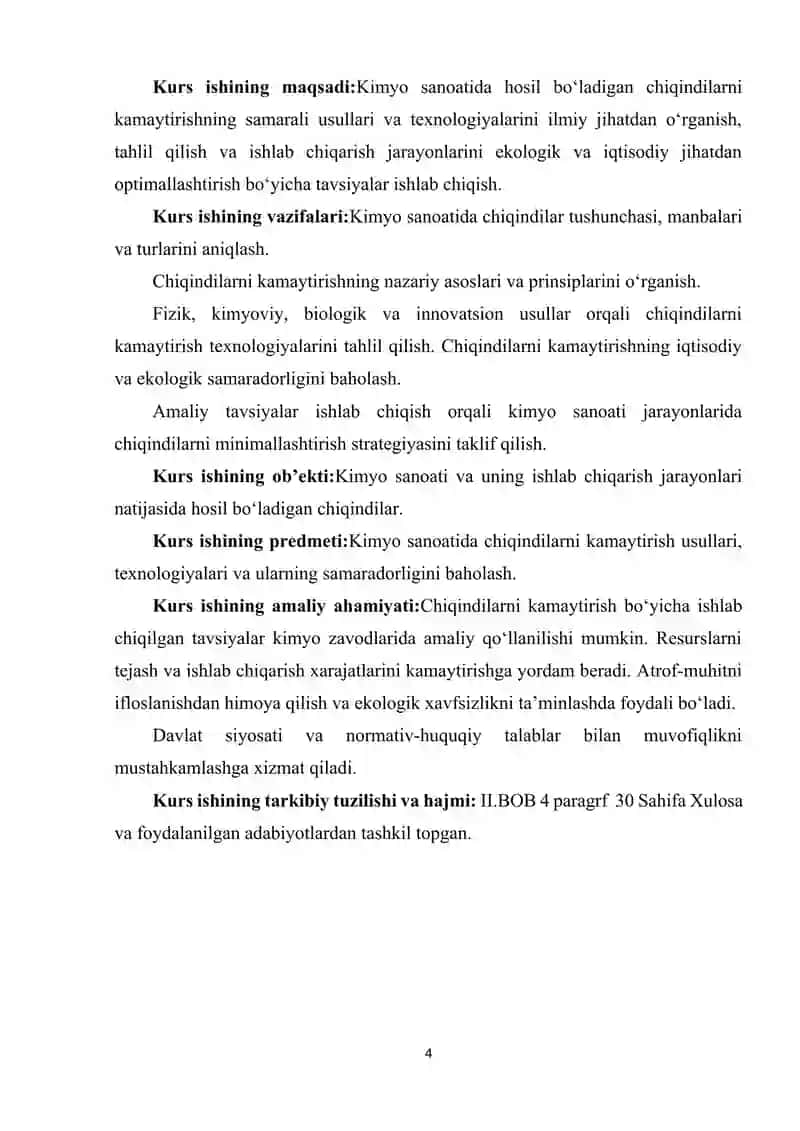 KIMYO SANOATIDA ISHLAB CHIQARISH CHIQINDILARINI KAMAYTIRISH USULLARI 4
