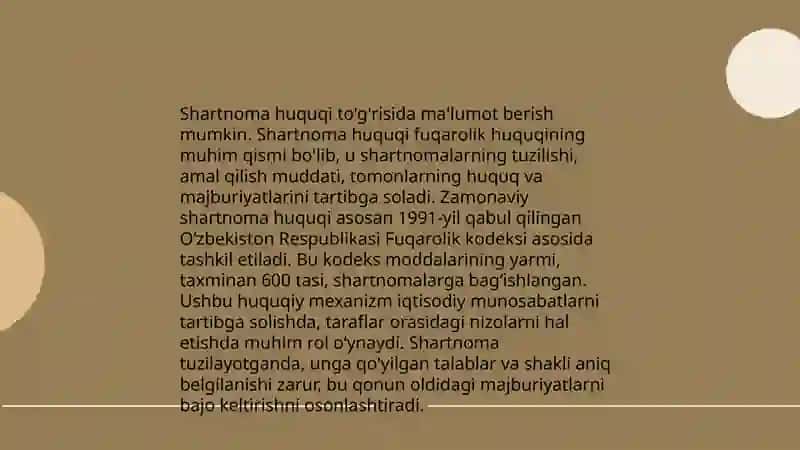 Biznes huquqiga kirish 4