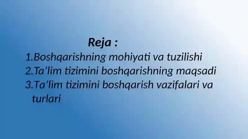 Ta'lim muassasasi boshqarish 4