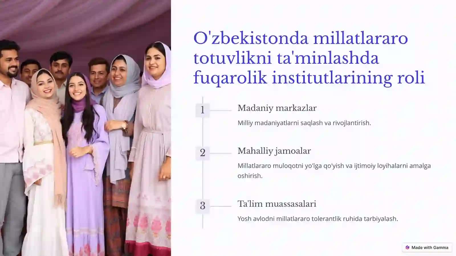 MILLATLARARO MUNOSABATLARNING RIVOJLANISHIDA FUQAROLIK  INSTITUTLARINING O’RNI 4