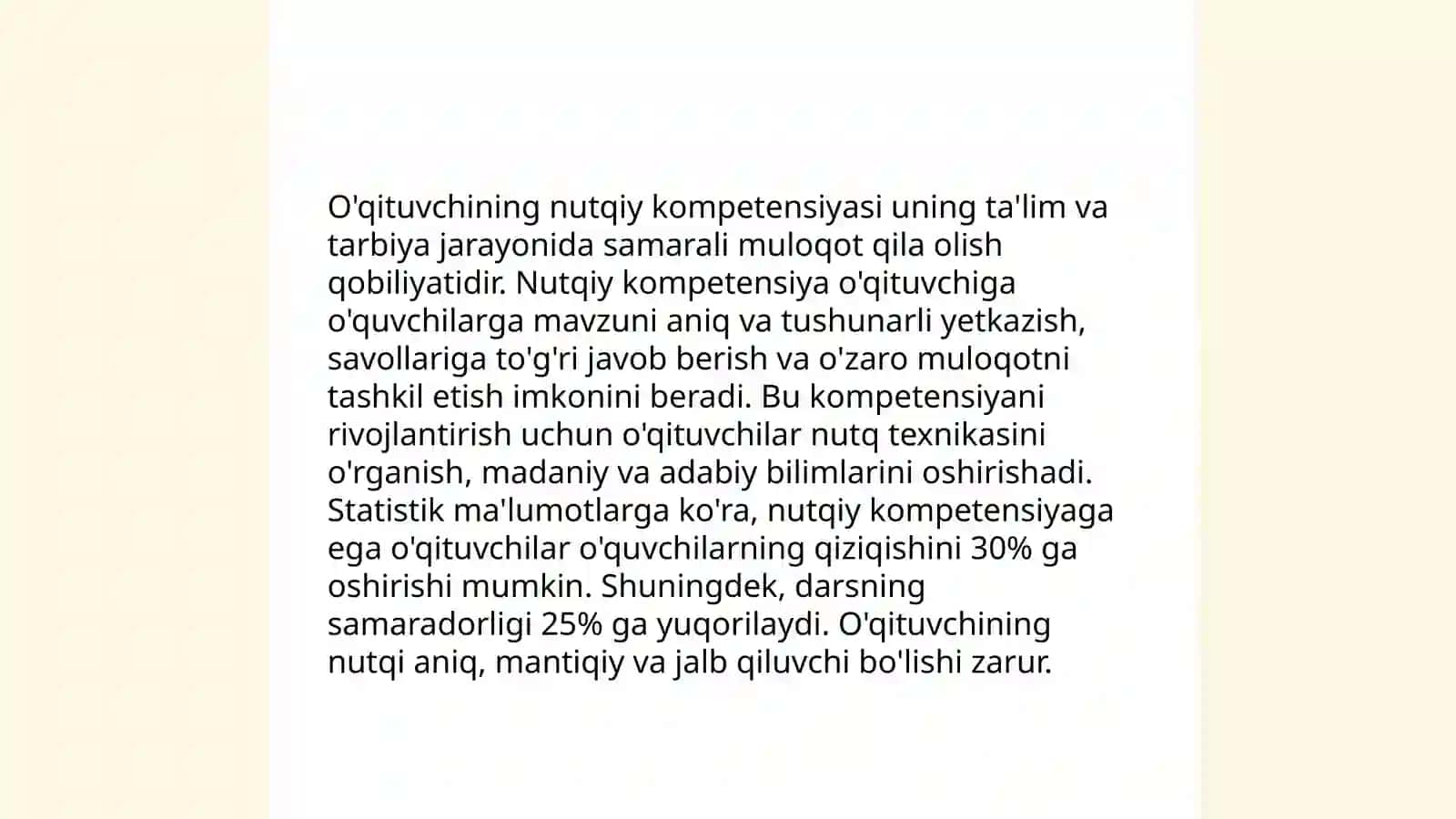 O'qituvchi nutqi madaniyati 4