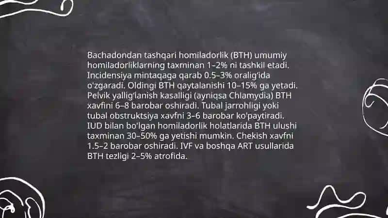 Oʻtkir qorin (ginekologik): taʼrif va umumiy etiologiya 4