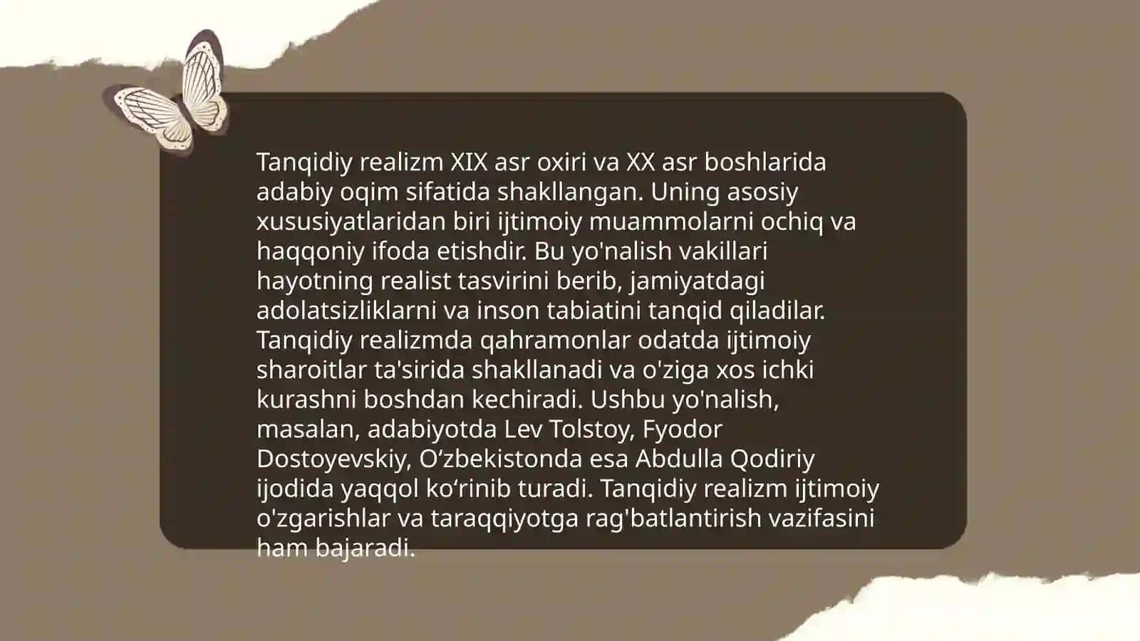 Fransiyada tanqidiy rializim adabiyoti 4