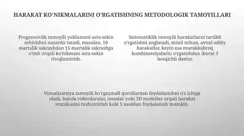 Harakat amallariga urgatishning nazariy va uslubiy asoslari 4