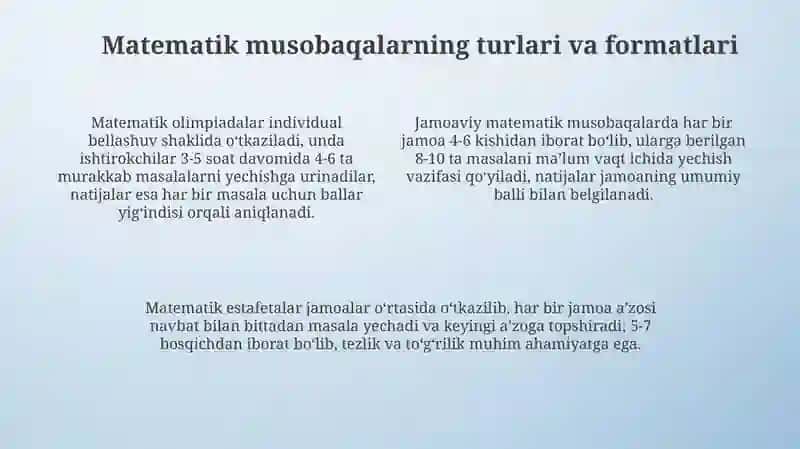 Matematik ekskursiyalar tashkil etish metodikasi 4