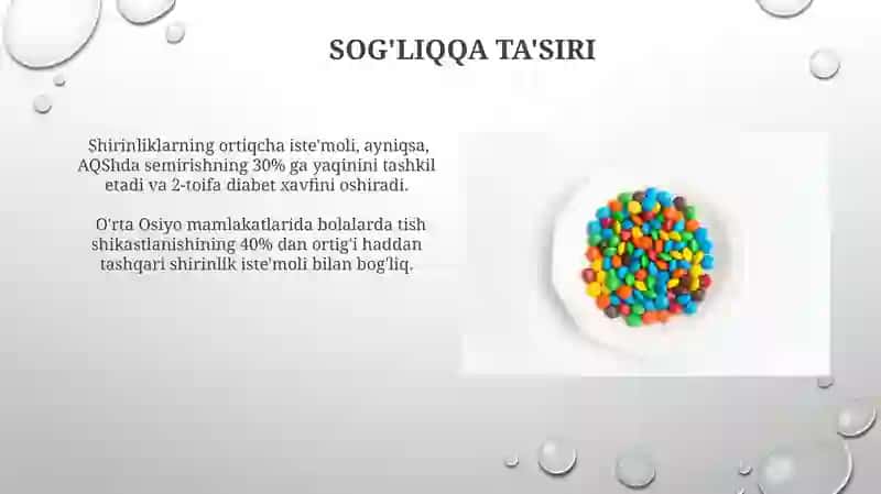 Shirinliklar va Shokolad Tarixi 4