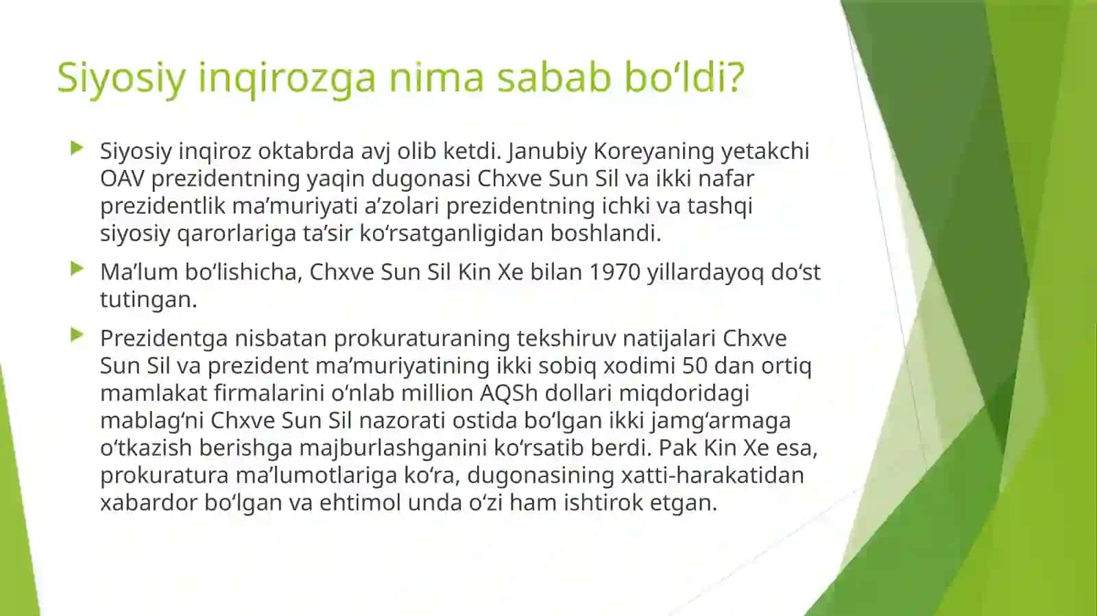 Janubiy Koreyadagi prezidentlik mojarosi(2016-2017) 4