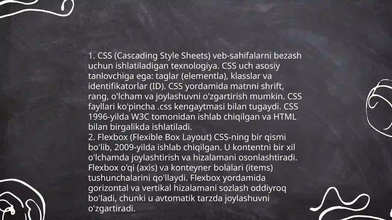 W3 school 4