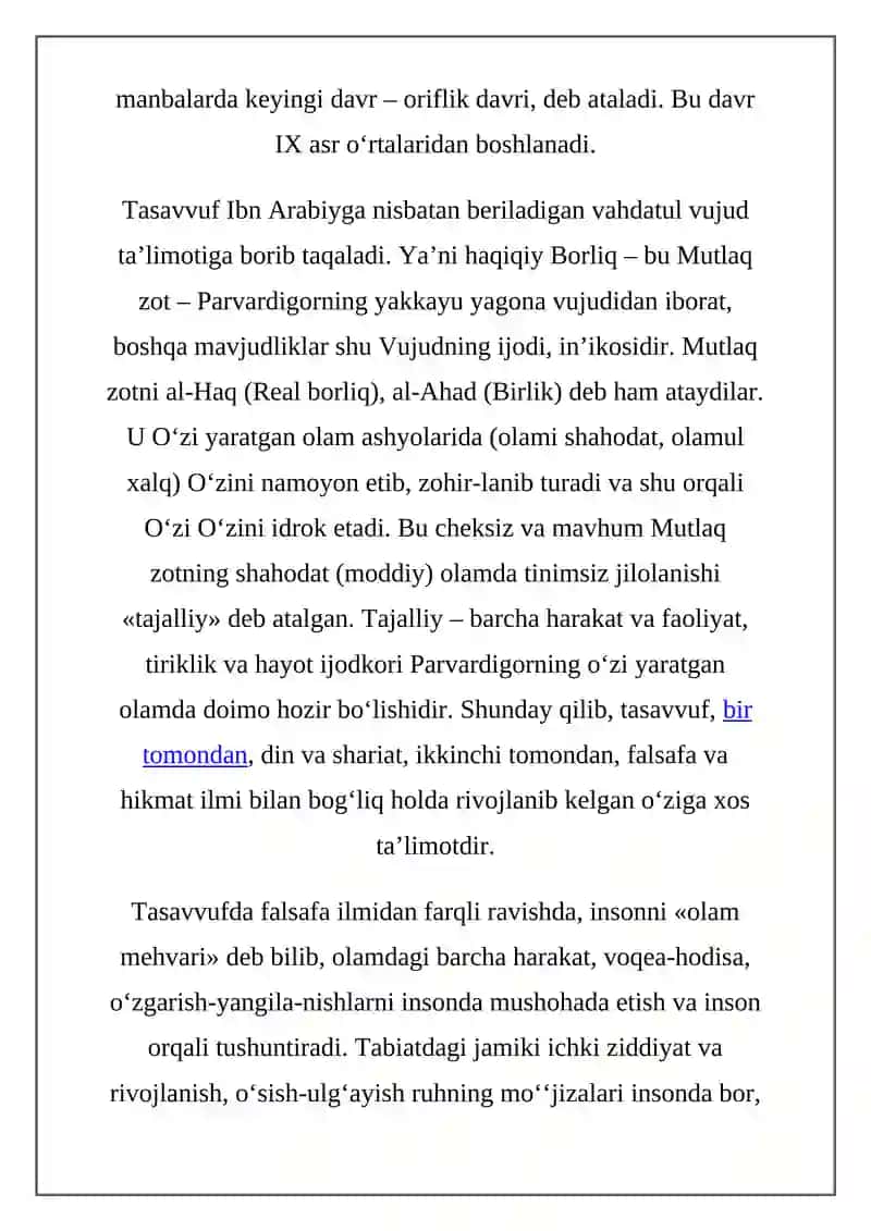 Yangi davr sharq tasavvufi 4