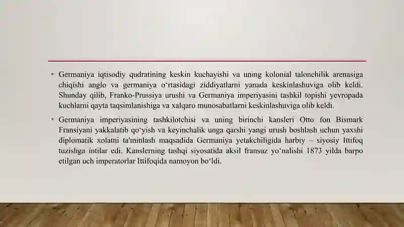 Yangi davrda xalqaro munosabatlar va diplomatiya tizimining shakillanishi 4