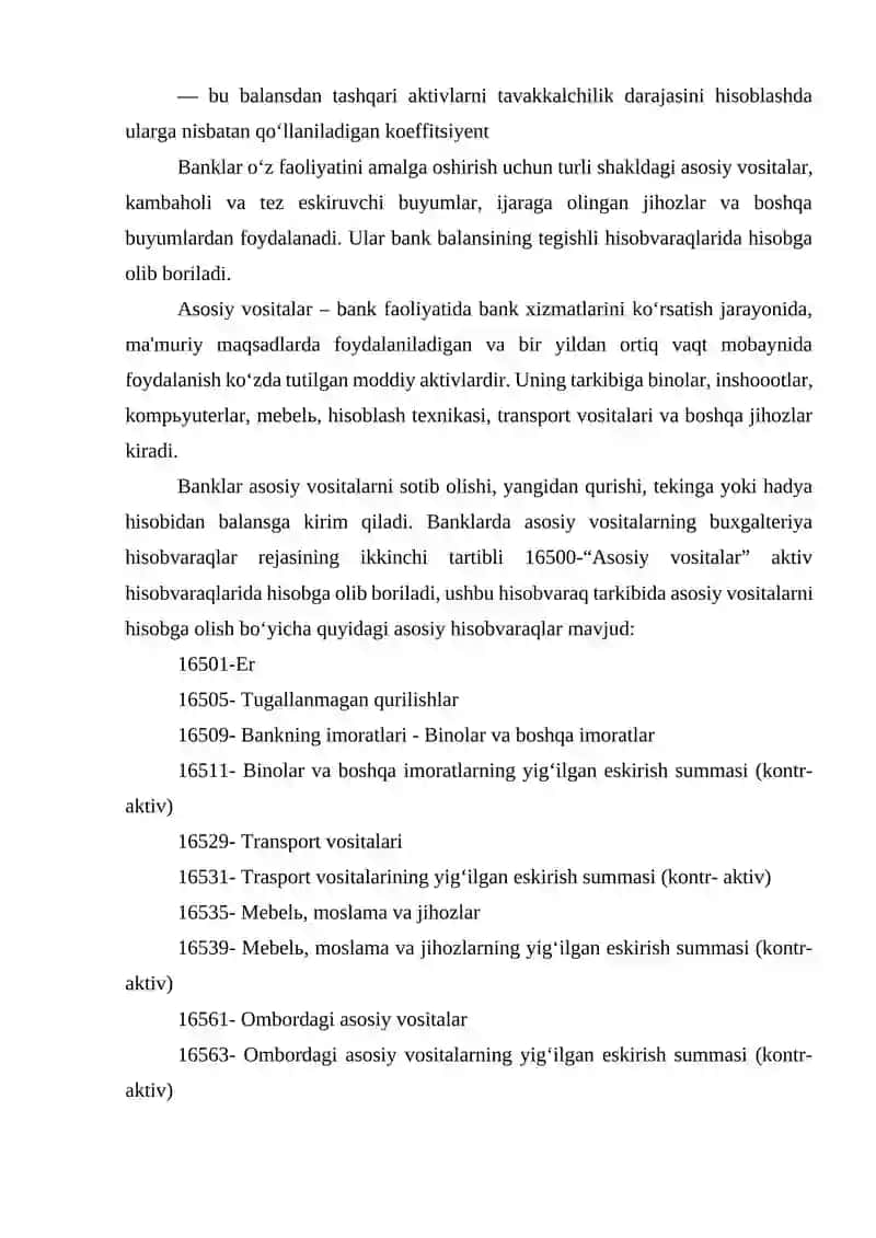 Ustav kapitali hisobi 4