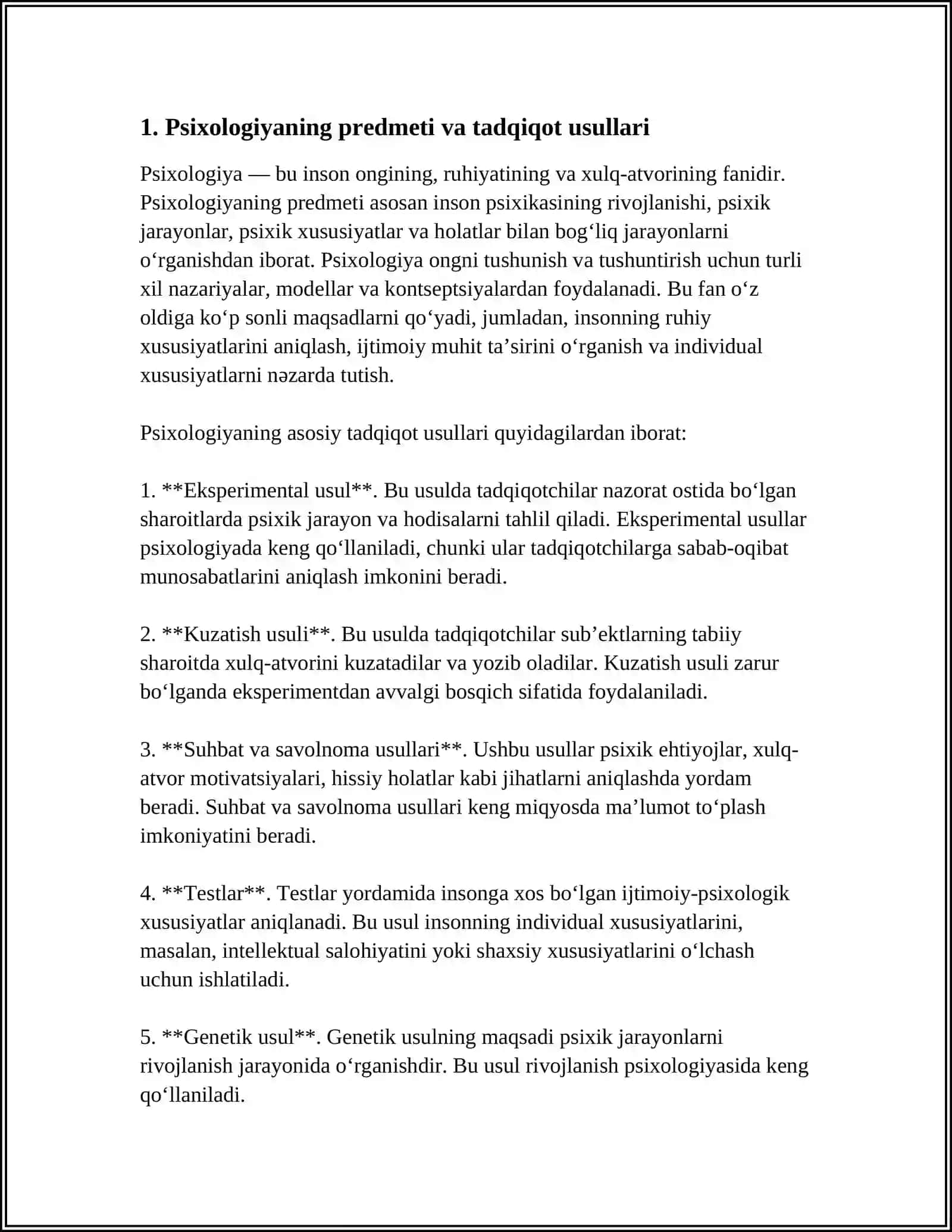 PSIXALOGIYA FANINING PREDMENTI VA RIVOJLANISH TARIXI 4