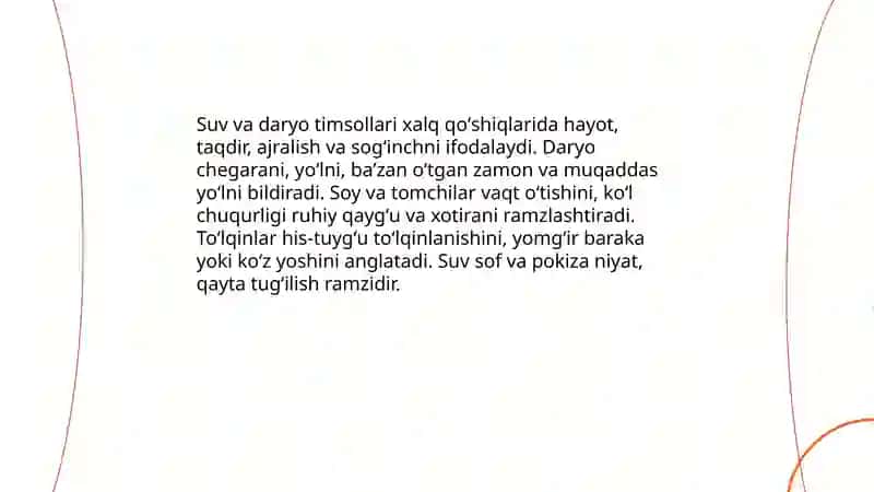 Xalq qo'shiqlaridagi timsollar 4