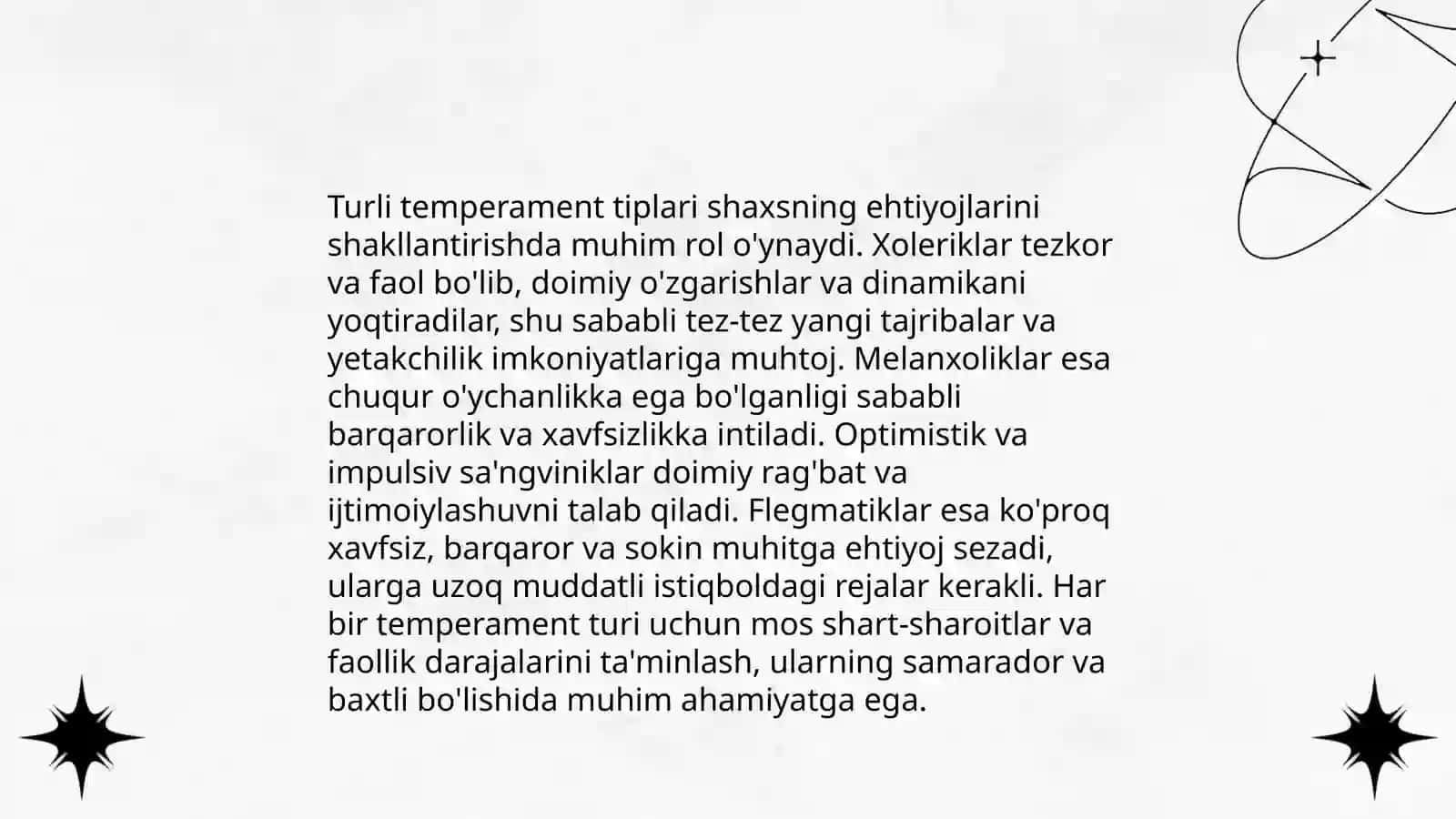 Ehtiyojlar va faollik o'rtasidagi bog'lanish 4