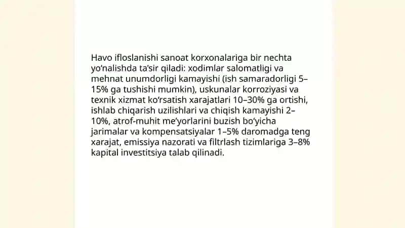 Ekologiyaning biznes faoliyatiga ta'siri 4