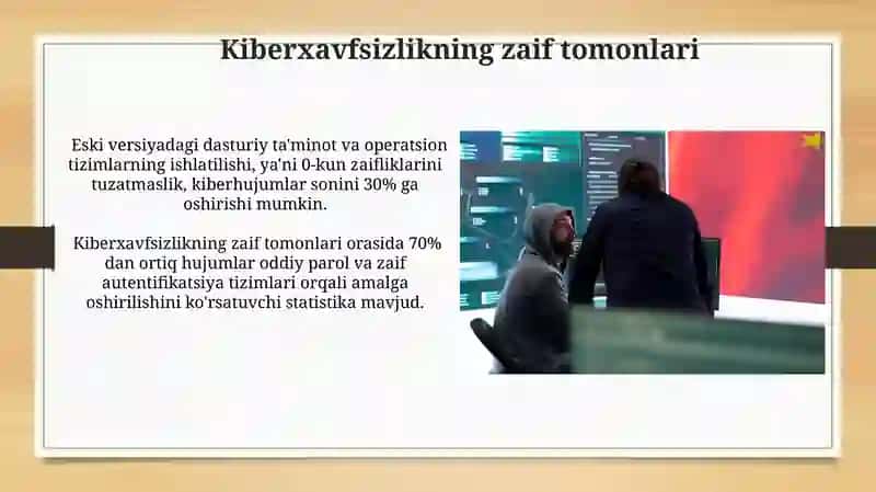 Kiberjinoyatchilik va uni keng targalishining sabablari 4
