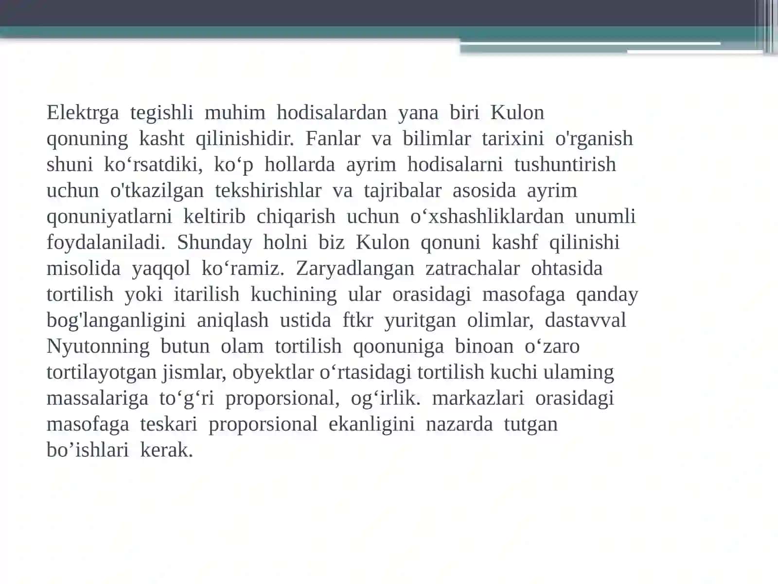 MOLEKULALARNING ELEKTRXUSUSIYATLARI. QUTBLANUVCHANLIK. MOLYARREFRAKSIYAReja.1 4