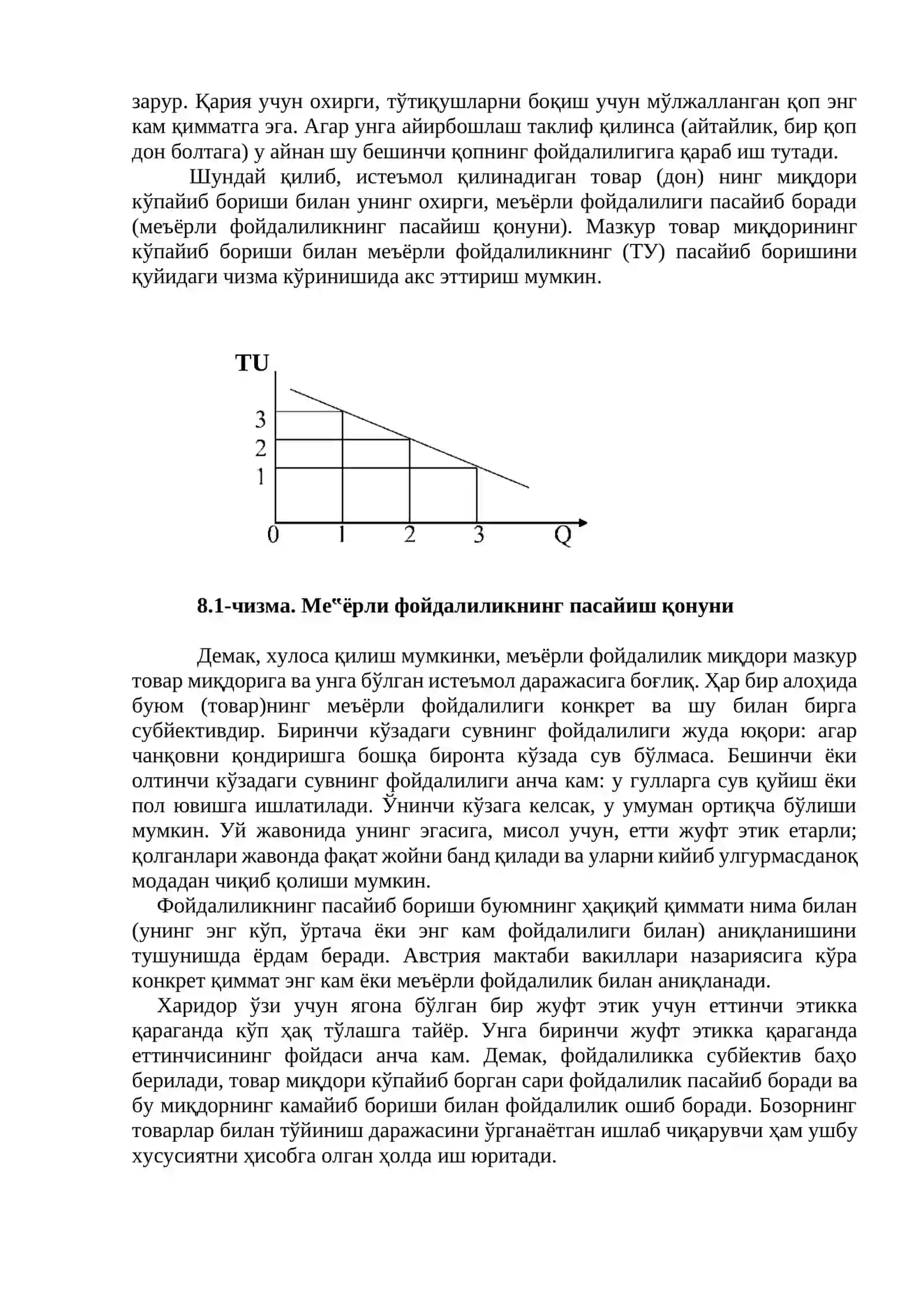Маржинализм ва меъёрли фойдалилик назарияси 4