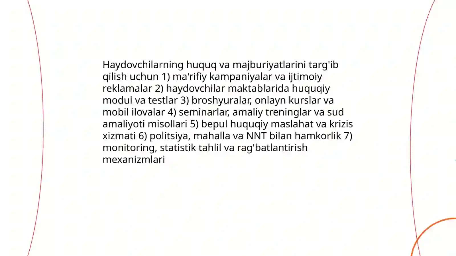 Haydovchilar huquqiy madaniyatini oshirish 4