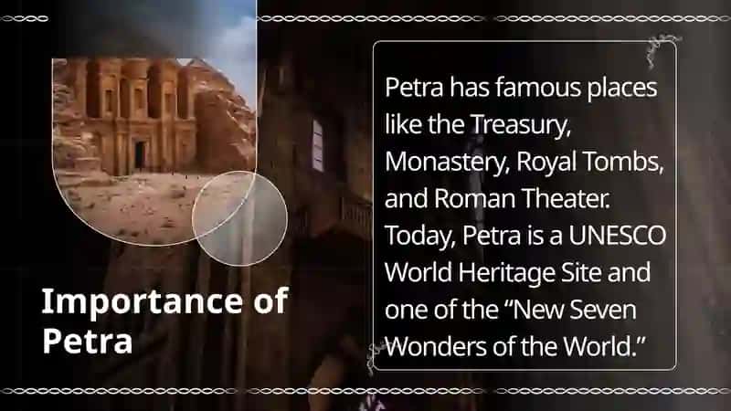Prepare a report on a famous historical place in the  Arab world and its significance 4
