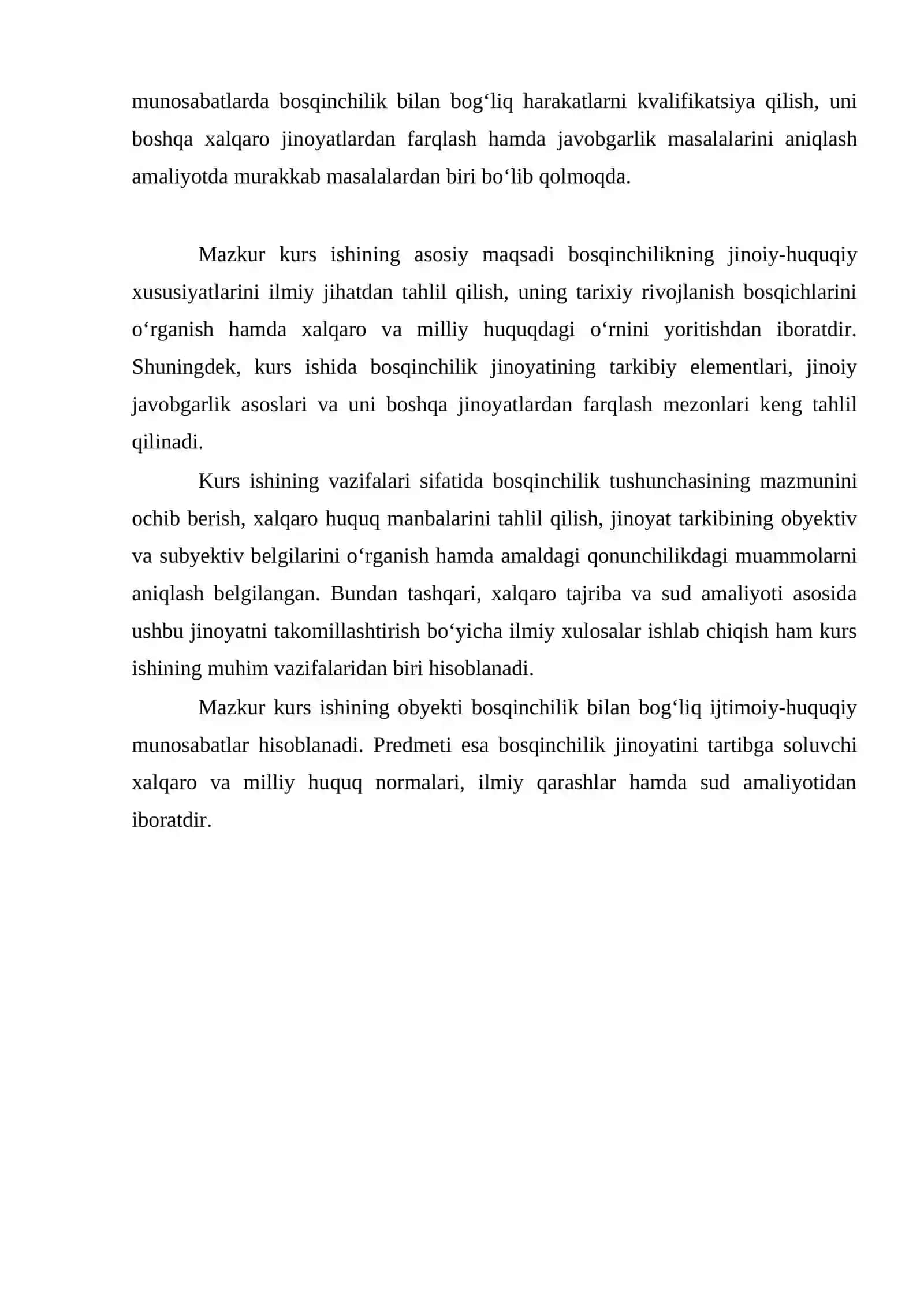 Bosqinchilikning jinoiy-huquqiy xususiyatlari 4