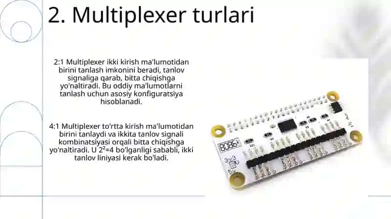 Multipleksorni hisoblash 4