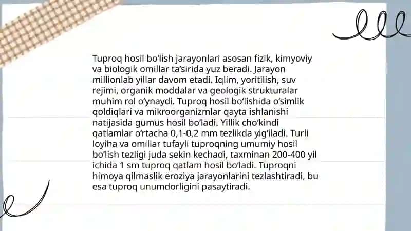 Tuproq- geografik rayonlashtirish 4