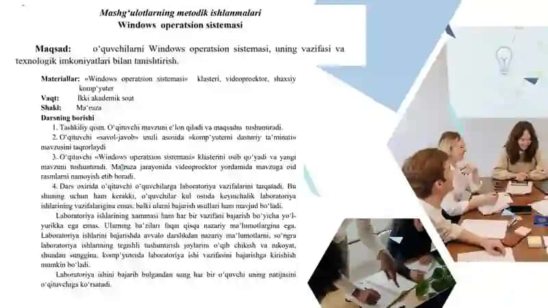 Informatika va axborot texnologiyalari fanidan amaliy-laboratoriya topshiriqlarini tayyorlash 4