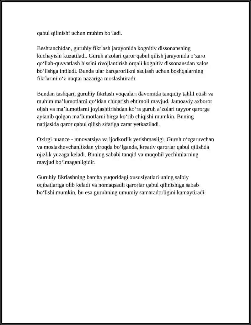 GURUHIY FIKRLASH VA UNING SALBIY OQIBATLARI 4