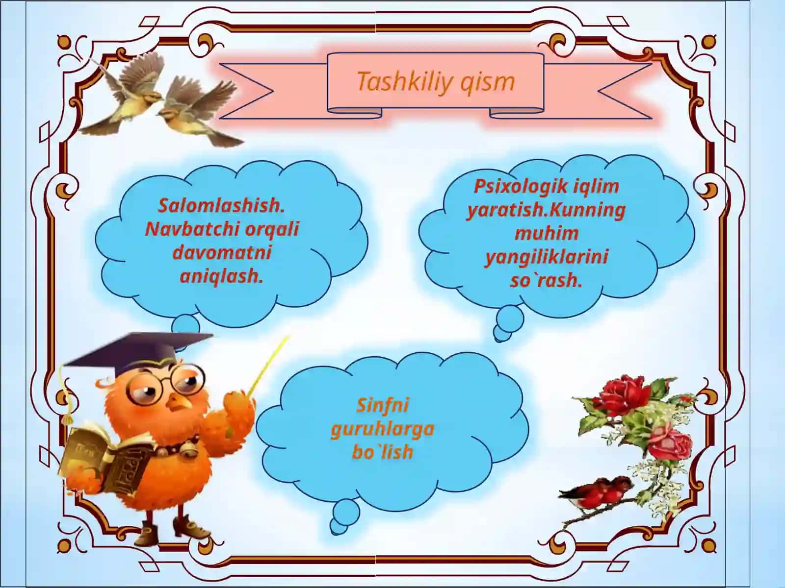 7-sinf Texnologiya fanidan Quroqchilik san'ati ochiq dars ishlanmasi 4