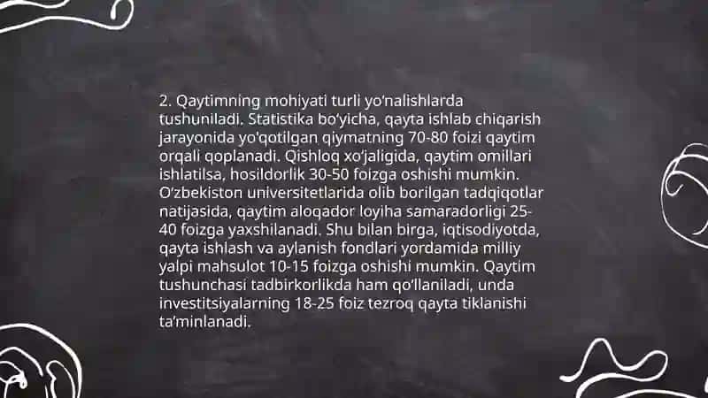 Risk va qaytimning mohiyati va hisoblanishi 4