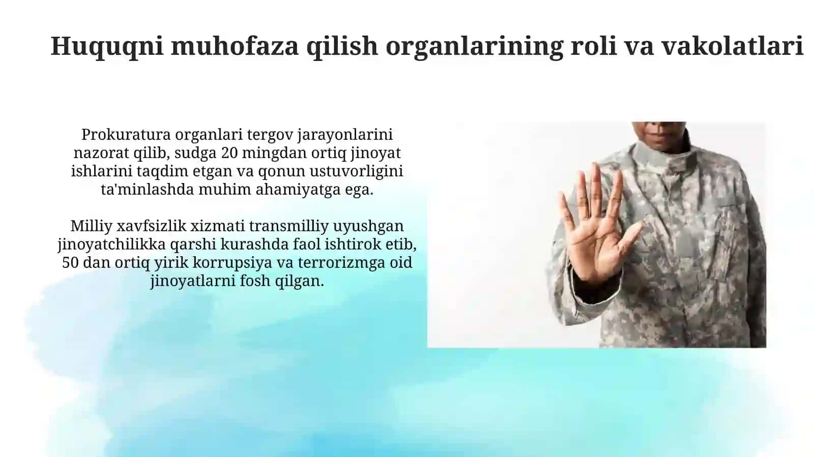 Jinoyatchilikka qarshi kurash siyosati 4