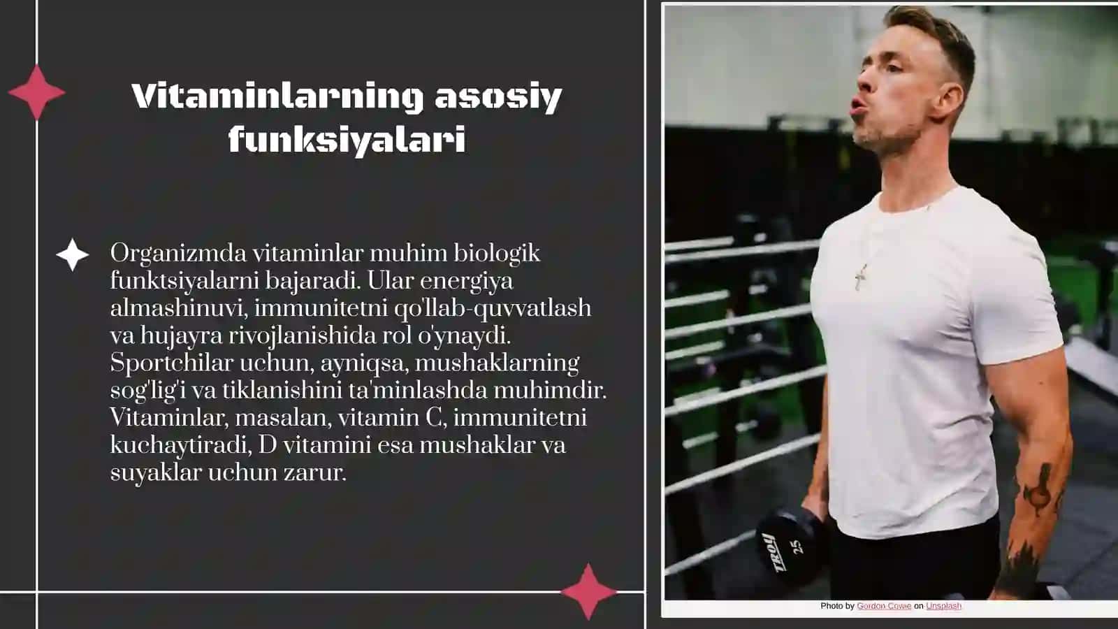 Vitaminlarning sportning turliturlaridagi axamiyati 4