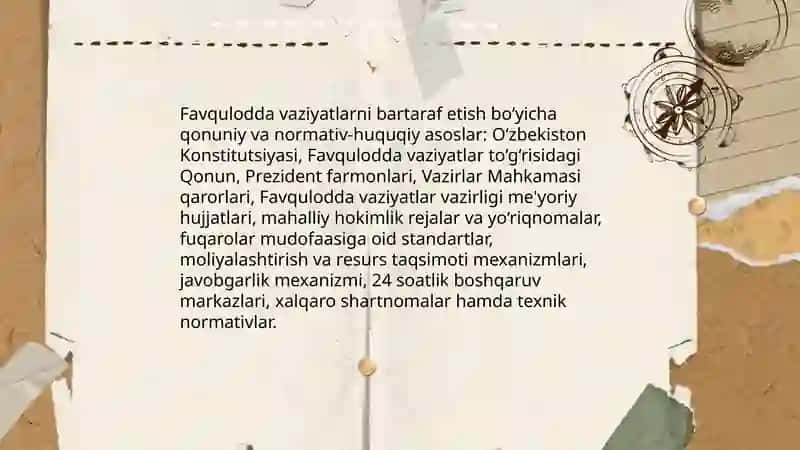Favqulodda vaziyatlarni bartaraf etisha kuch va vositalar 4