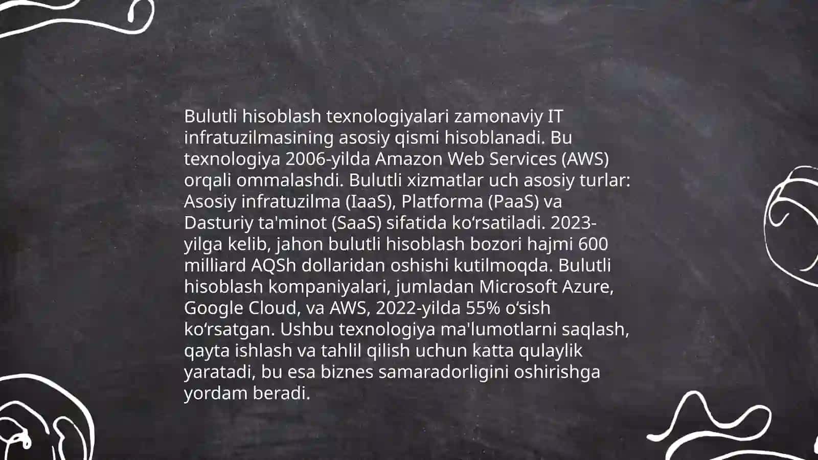 Zamonaviy axborot kamunikatsiya texnologiyalarining rivojlanishi tendensyalari va asosiy yõnalishlari 4