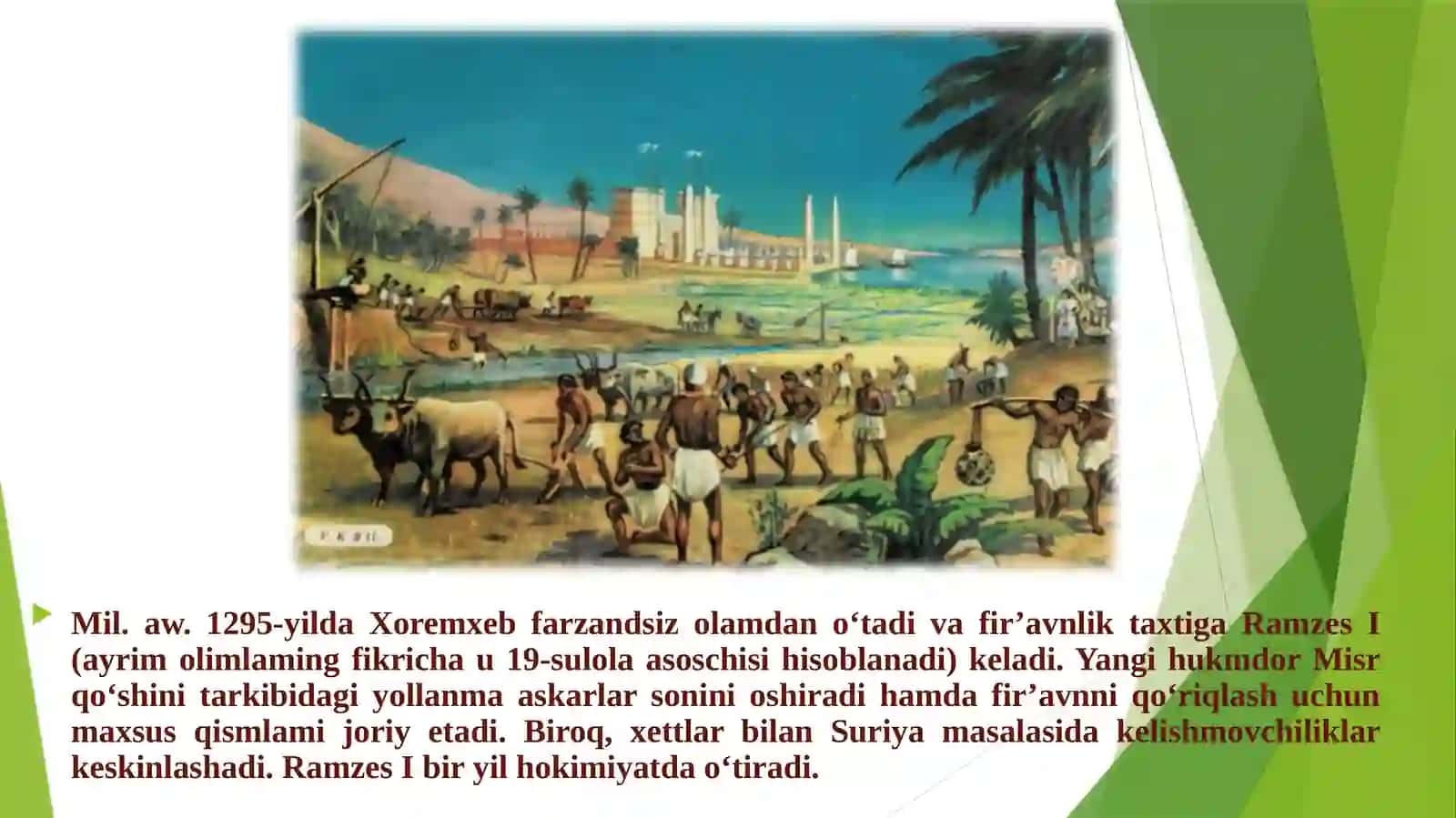 So’nggi podsholik davrida Misr 4