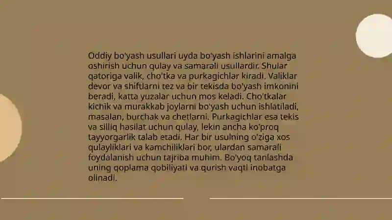 Tayyorlangan Surtmalarni Bo'yash 4
