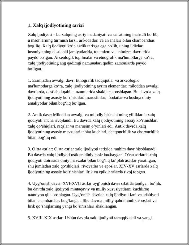 XALQ OG'ZAKI IJODI XALQ QADRIYATLARINING TARKIBIY QISMI SIFATIDA 4