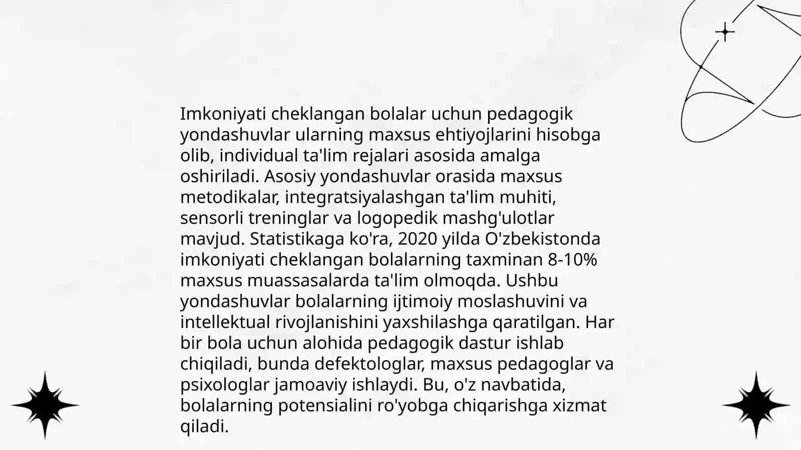Imkoniyati cheklangan bolalarni inklyuziv taʼlim va tarbiyalash konsepsiyasi 4