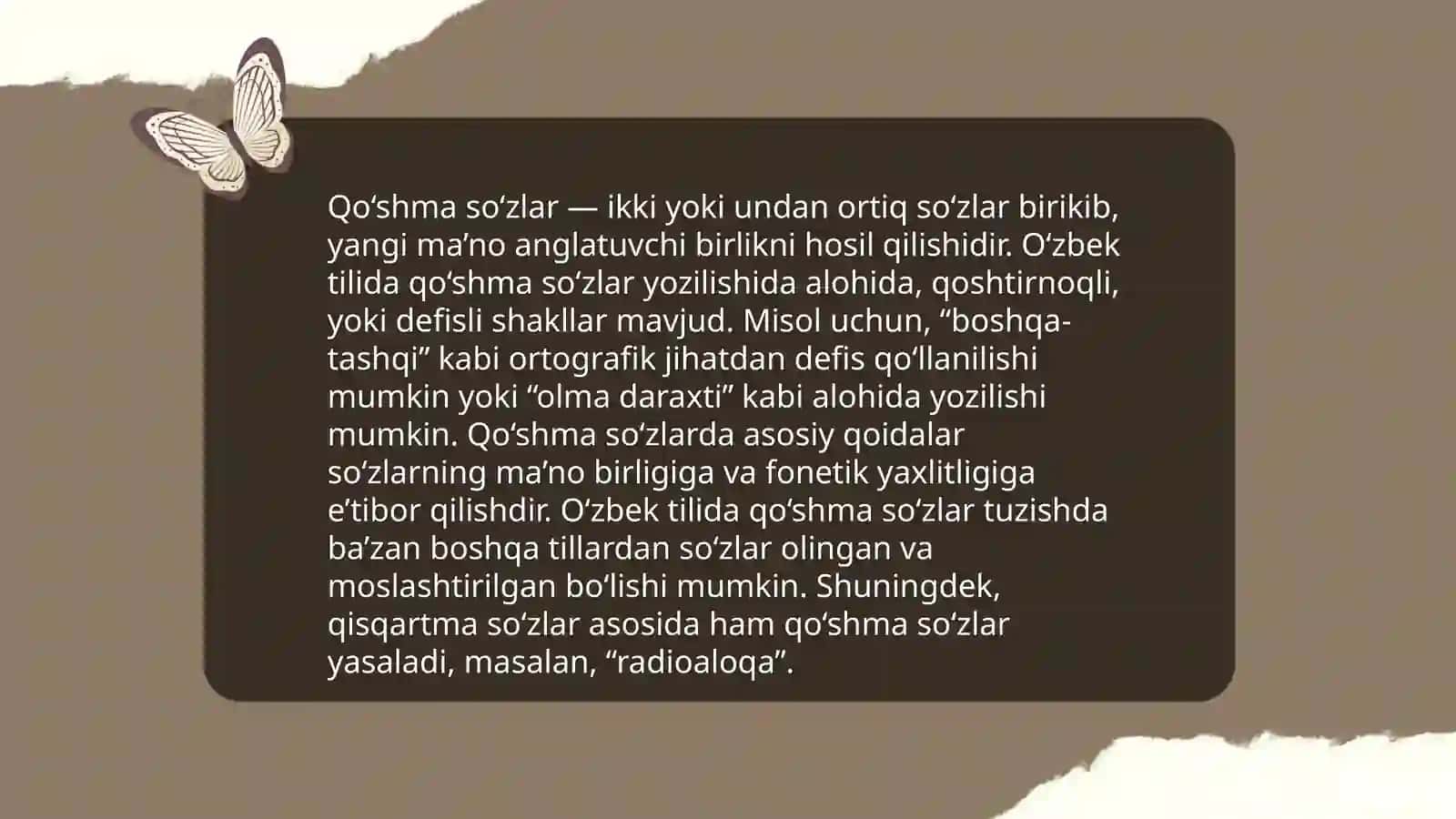 Grafika. O‘zbek tilining asosiy imlo qoidalari 4